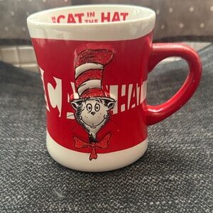 Universal Studios 3D Red Cat in the Hat Mug
